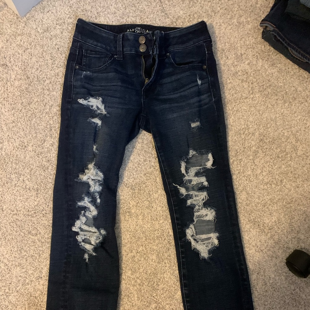 American Eagle Artist Crop jeans